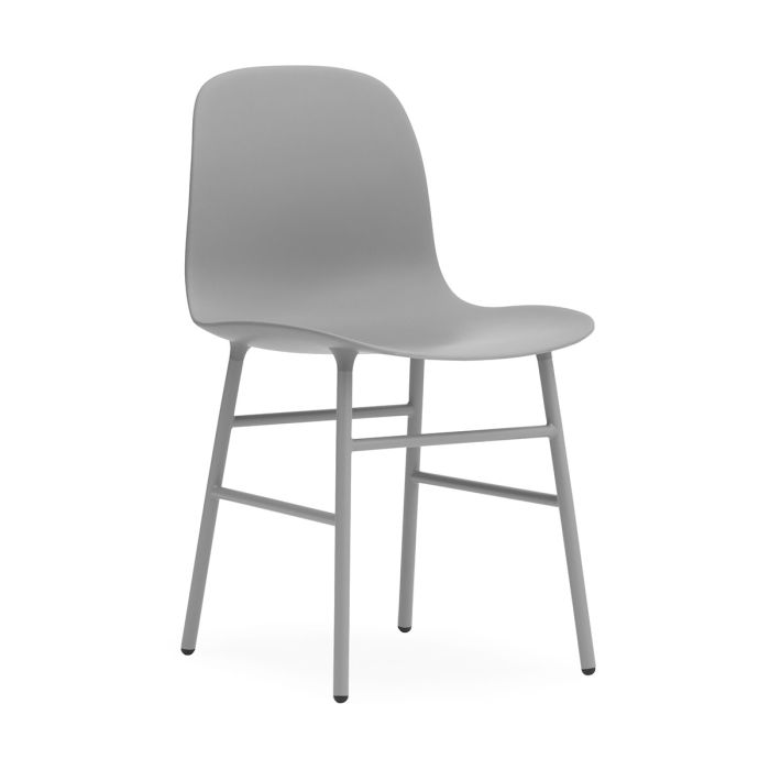 Chaise Form pieds en acier