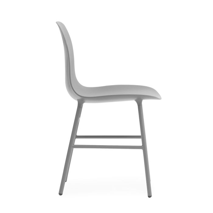 Chaise Form pieds en acier