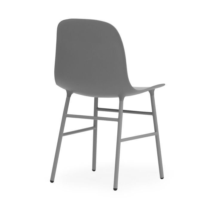 Chaise Form pieds en acier