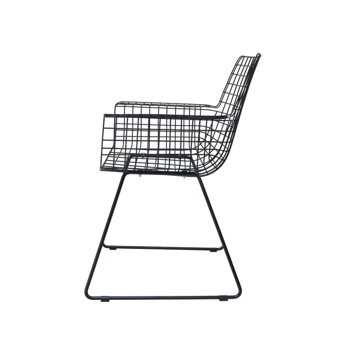 Wire Metal Armchair