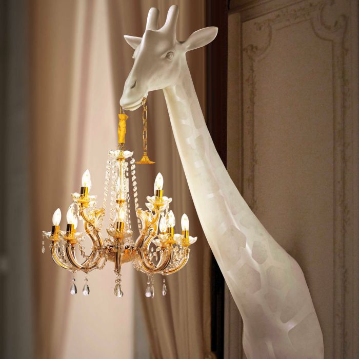 Applique Giraffe in love