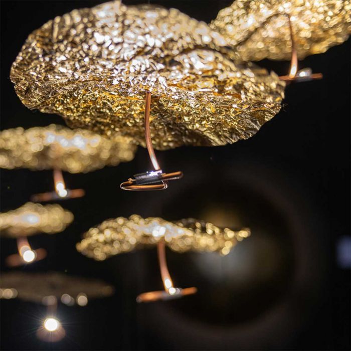 Gold Moon Chandelier 20 (Outlet)