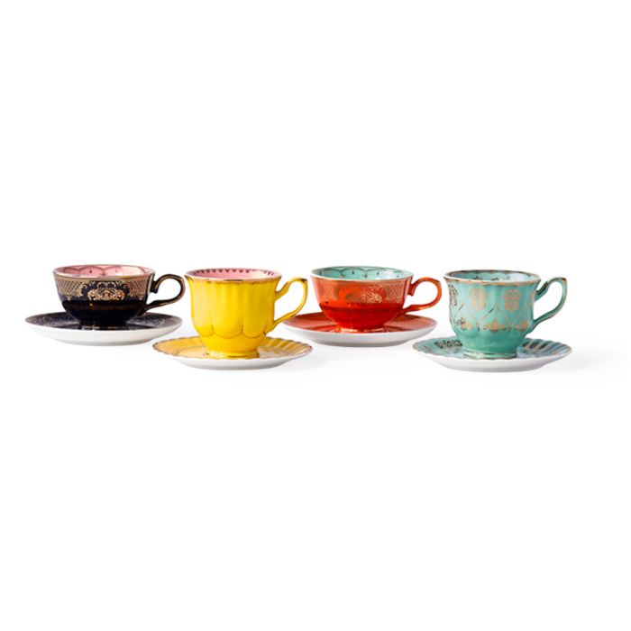 Service à thé Grandpa Teacups - Lot de 4