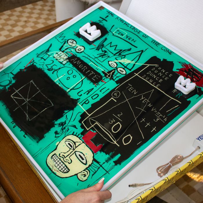 Jean Michel Basquiat - Equals Pi