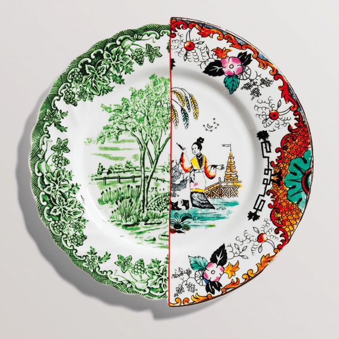 Assiette Hybrid Ipazia - Lot de 4 