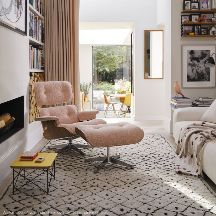 Lounge Chair et Ottoman Nubia