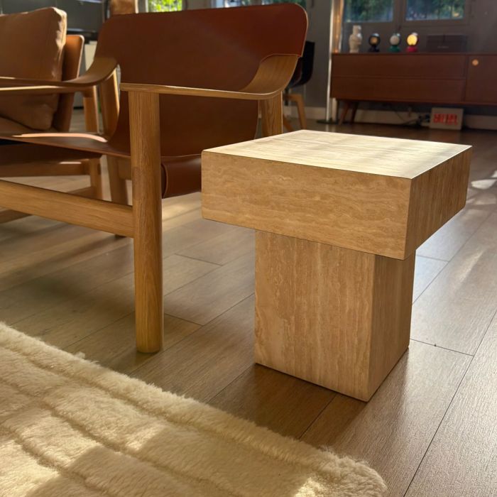 Table basse Crisp - 40x40 cm