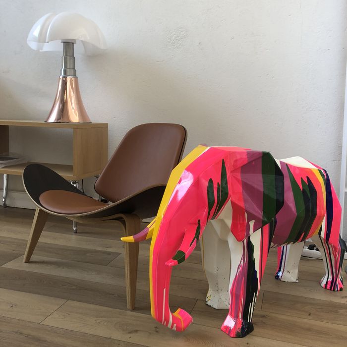 Elephant Large - Rainbow