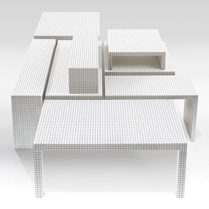 Quaderna 656 Table Basse
