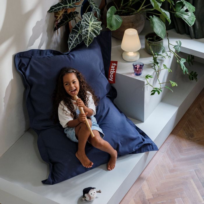 Junior canvas recycled - Pouf
