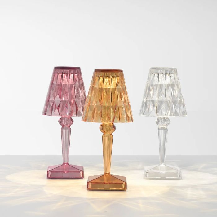 Lampe sans fil rechargeable Battery - PMMA recyclé