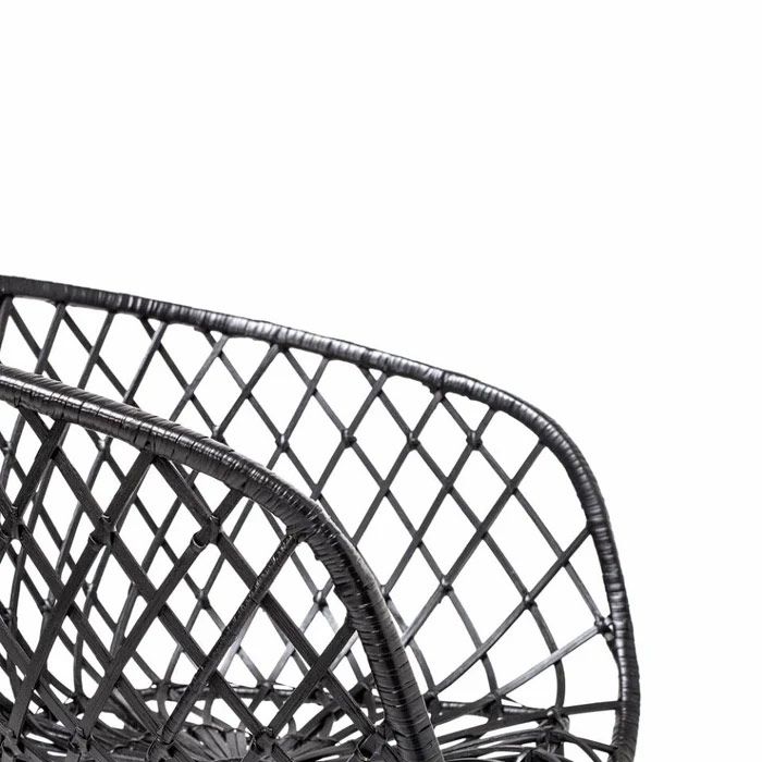 Lounge Chair Noir Rattan (Outlet)