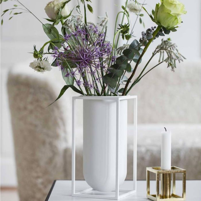 Vase Kubus Lolo -Blanc