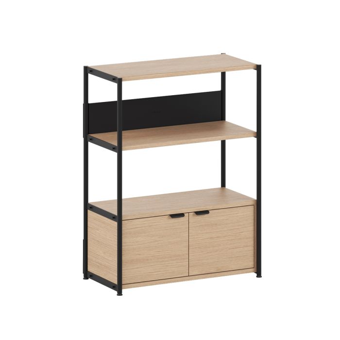 Kit buffet Unit 3 chêne - 110cm