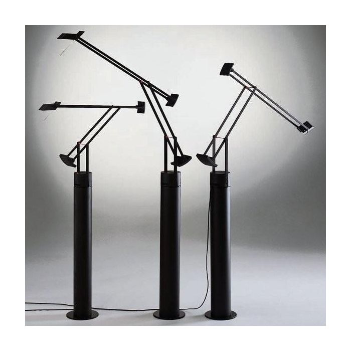Tizio 35 avec support lampadaire noir