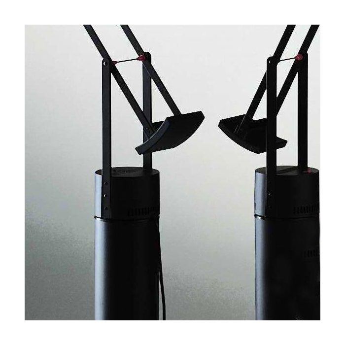 Tizio 35 avec support lampadaire noir