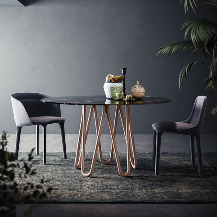 Table méduse - marbre