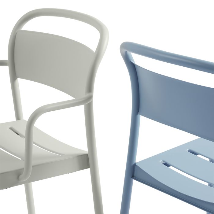 Fauteuil Linear Steel