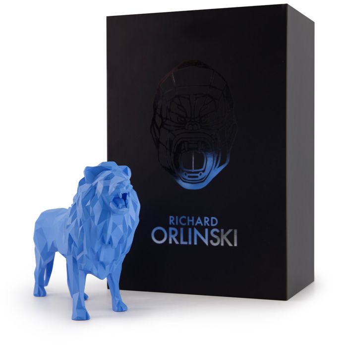 Lion - Bleu mat