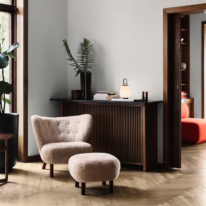 Fauteuil Little Petra + Ottoman