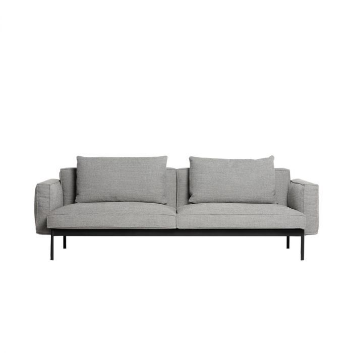 Canapé lounge - Gris (Outlet)