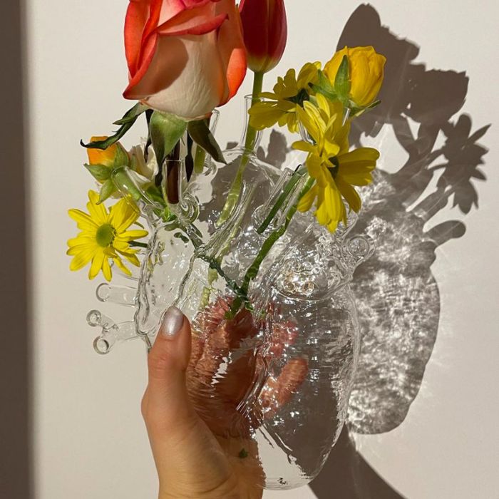 Vase Love In Bloom Verre
