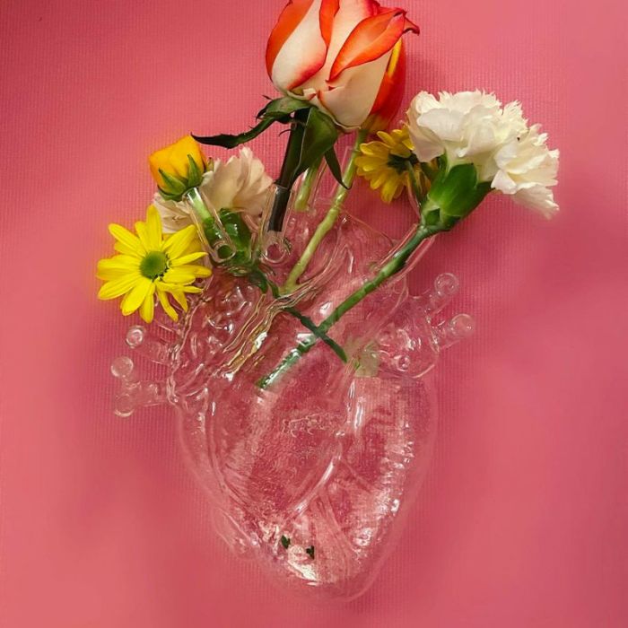 Vase Love In Bloom Verre