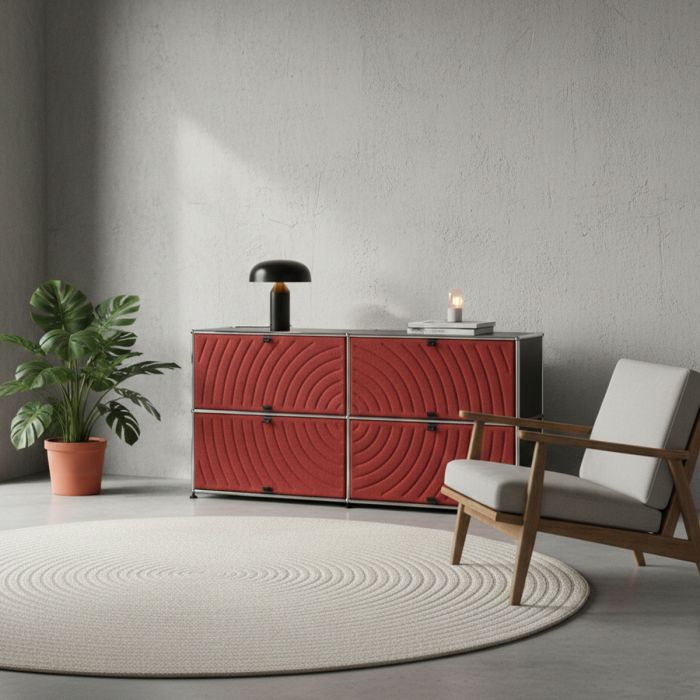 USM Haller Soft Panel - Rainures courbes