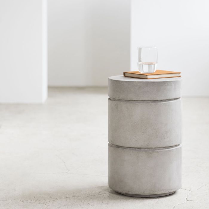 Table d’appoint/ Tabouret béton Marie