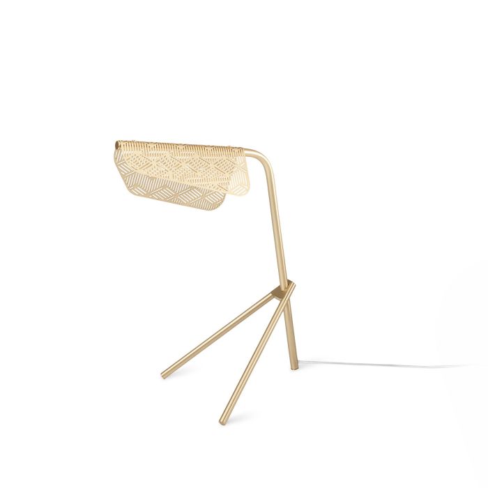 Lampe de table Méditerranéa laiton