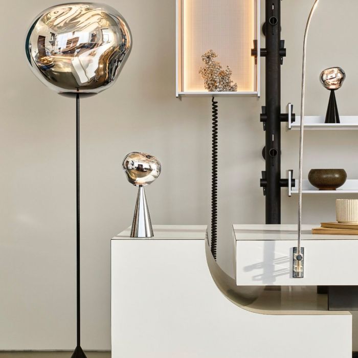 Lampadaire Melt cone slim LED