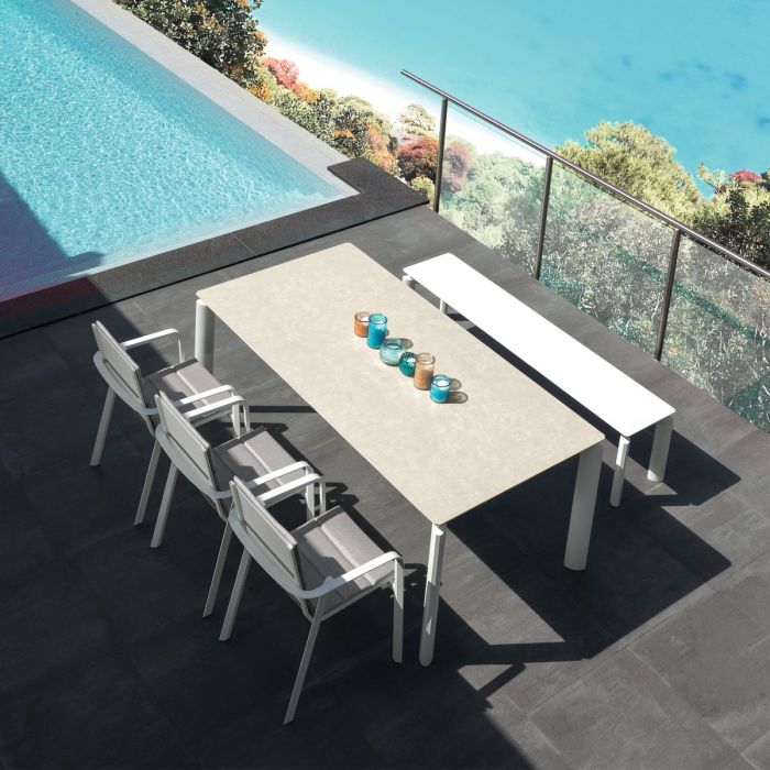 Chaise avec accoudoirs Milo