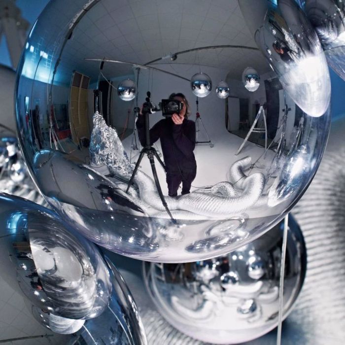 Suspension Mirror Ball LED