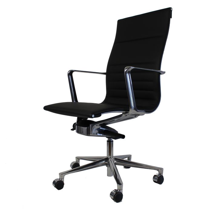 Una Chair Management - Haut dossier, avec accoudoirs