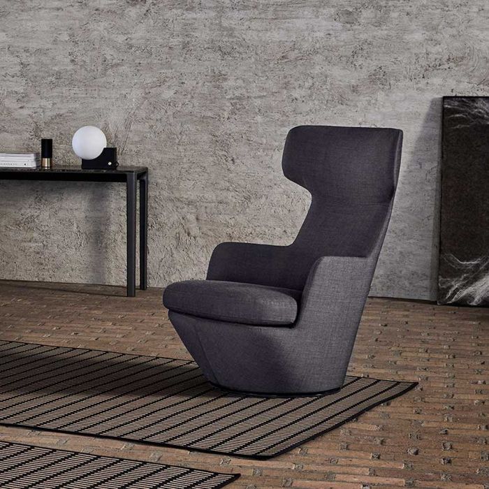 Fauteuil lounge pivotant My Turn