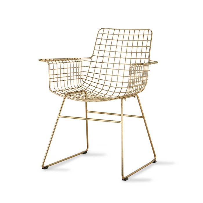 Wire Metal Armchair