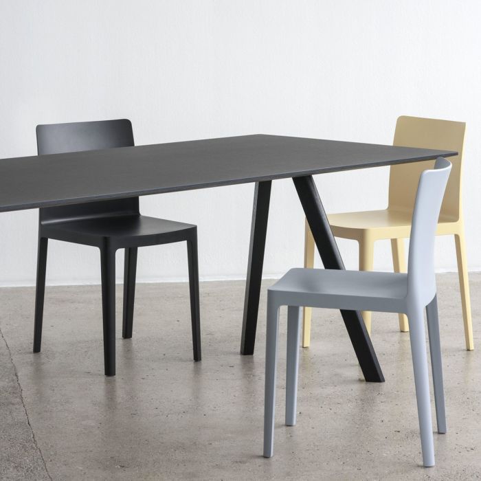 Table Copenhague CPH30 - Pied chêne noir- 250x90