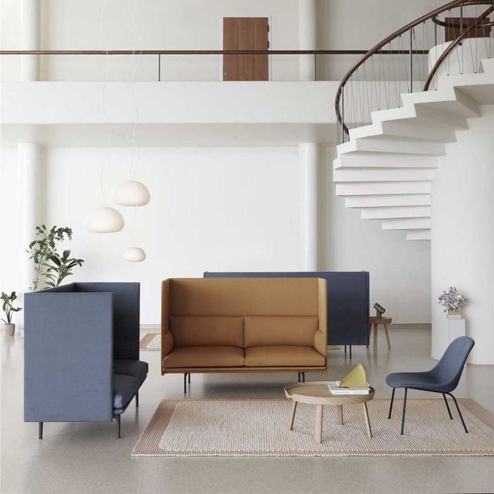 Lounge Chair Fiber - Tube Base