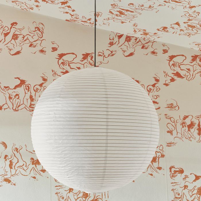 Suspension Paper Shade Round