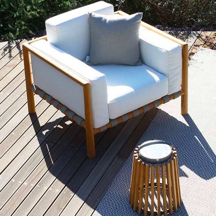 Pevero fauteuil en teck