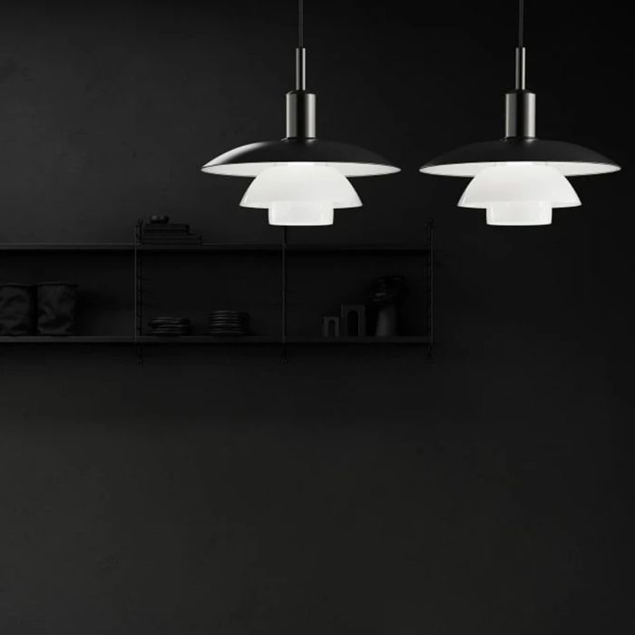 Suspension PH 5/5 - Noir/Blanc