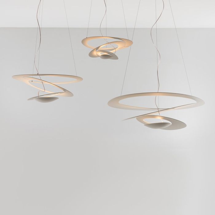 Pirce suspension LED blanc