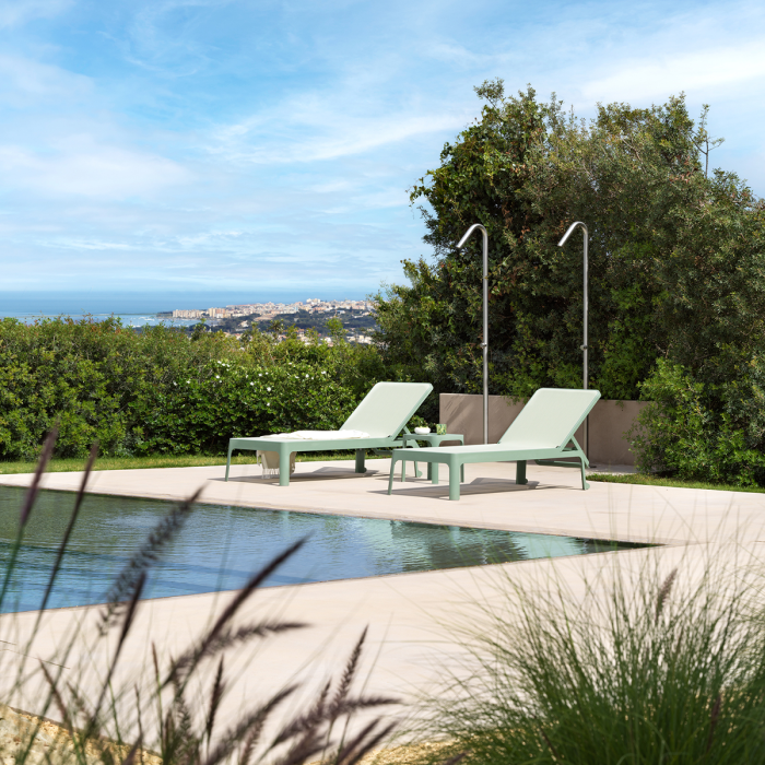 Bain de soleil Plano