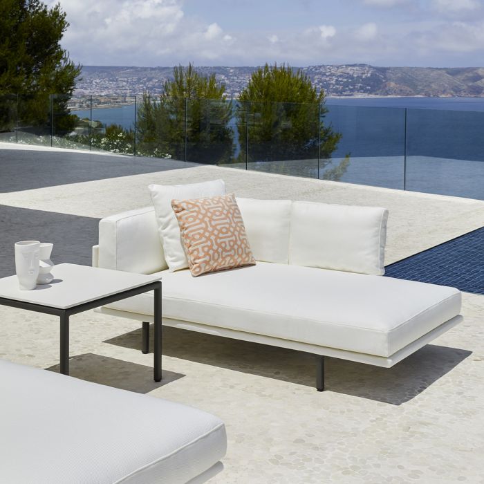 Module chaise longue Long Island - Gauche
