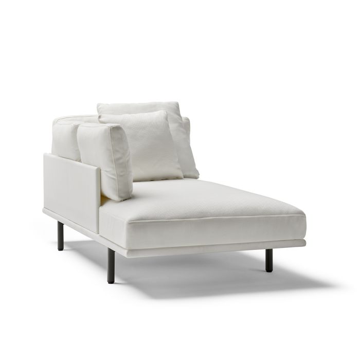 Module chaise longue Long Island - Gauche