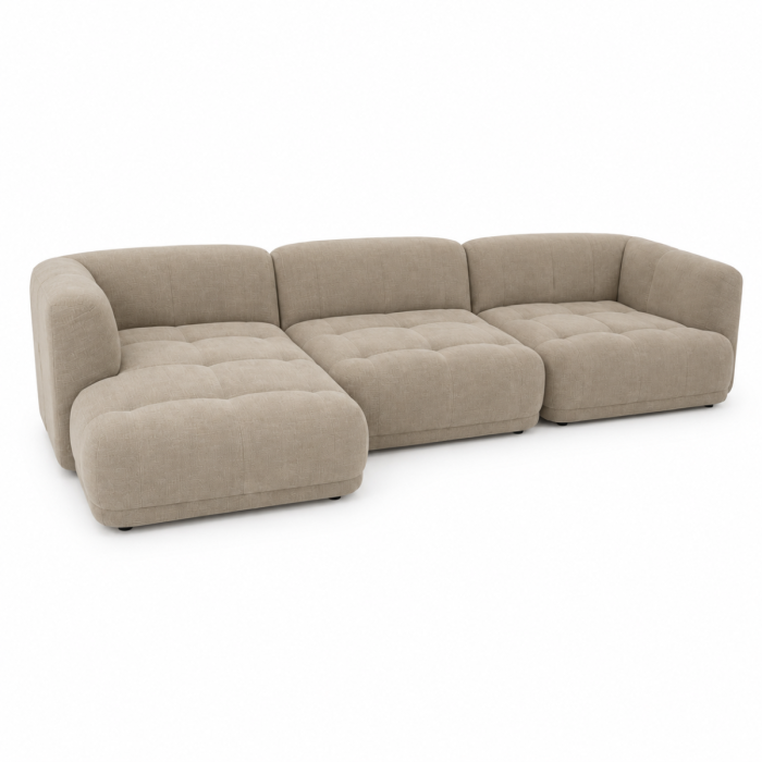 Canapé Quilton - Combinaison 17 - Tissu Overlap 01 (Outlet)