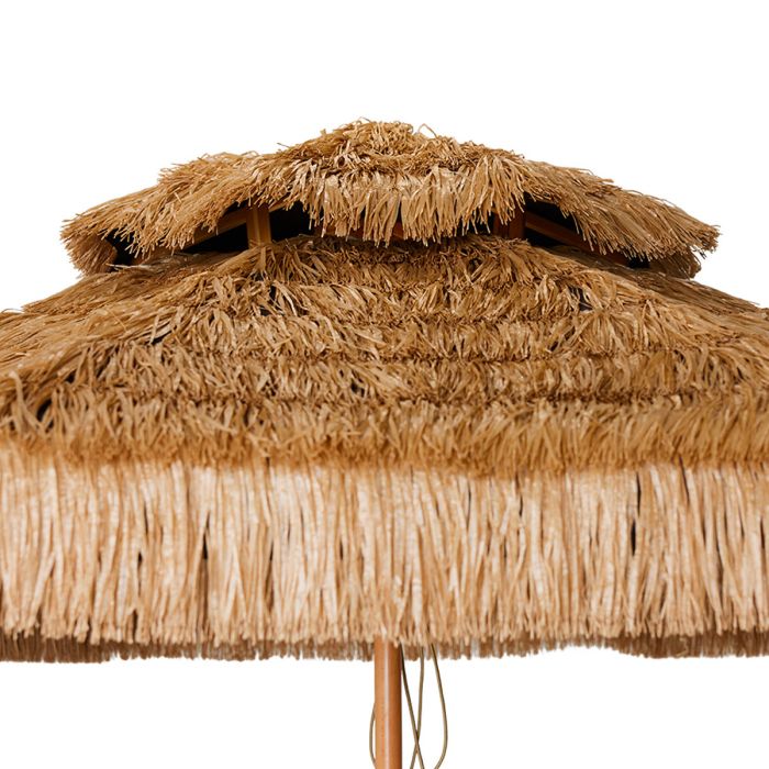Raffia umbrella