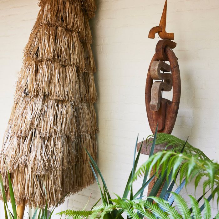 Raffia umbrella