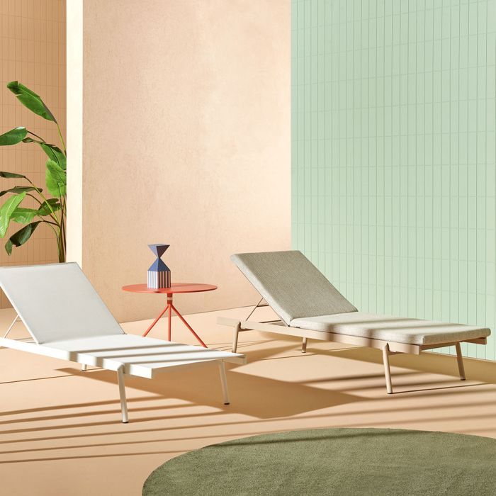 Chaise longue Rail
