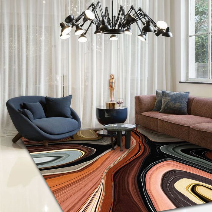 Tapis Liquid Layers rectangulaire